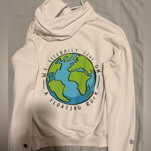 Barstool Sports White Hoodie